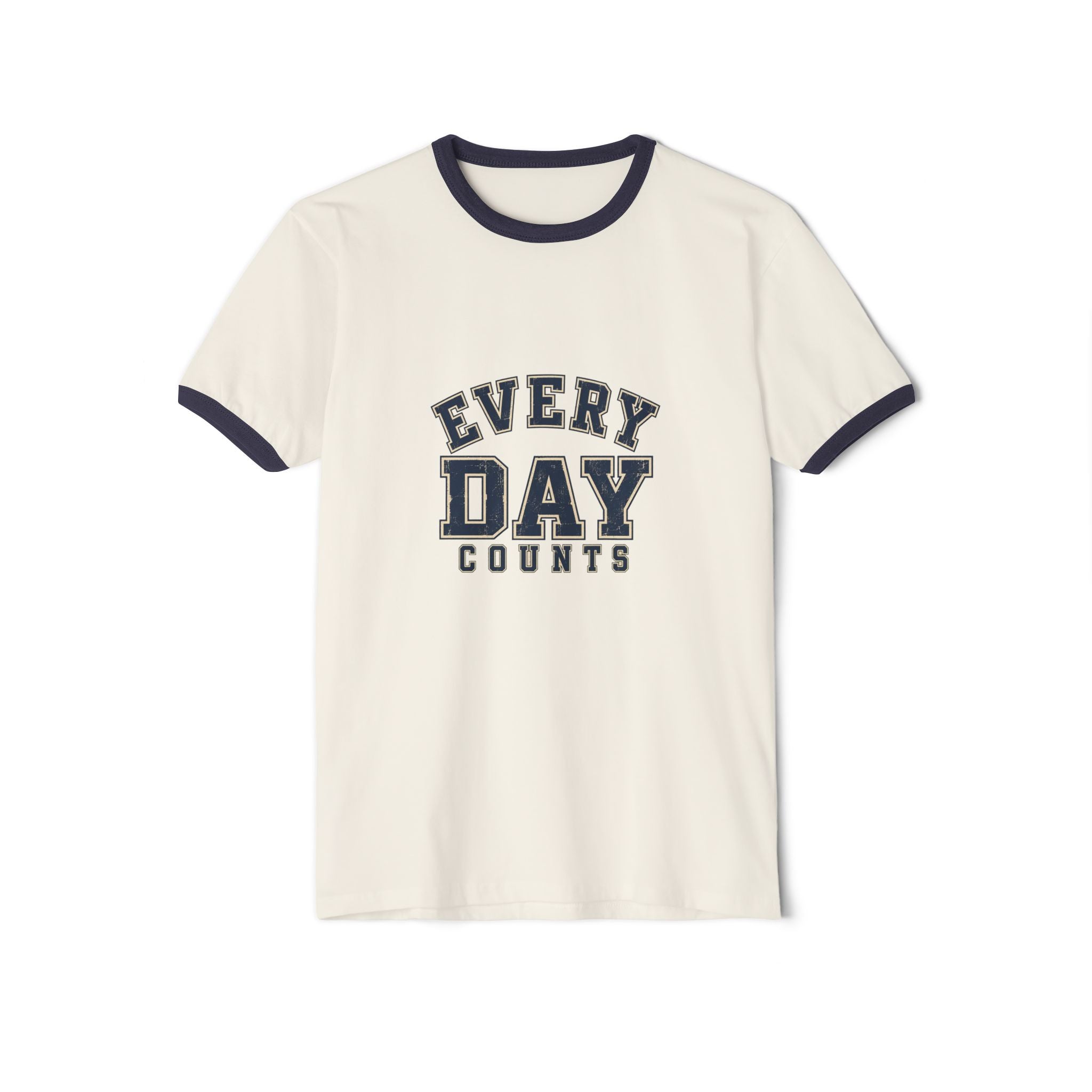 Every Day Counts Ringer T-Shirt — product photo 1 of 16 | madeyourmark