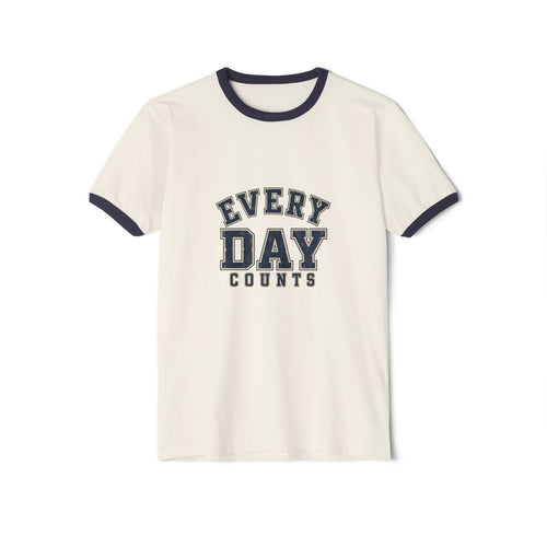 Every Day Counts Ringer T-Shirt — product photo 1 of 16 | madeyourmark