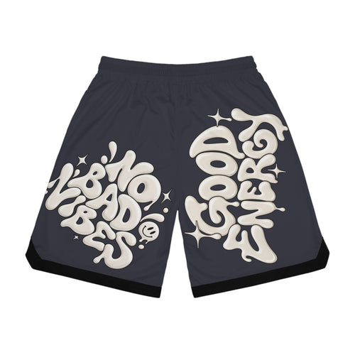 Basketball Shorts — No Limits "Good Energy" Streetwear