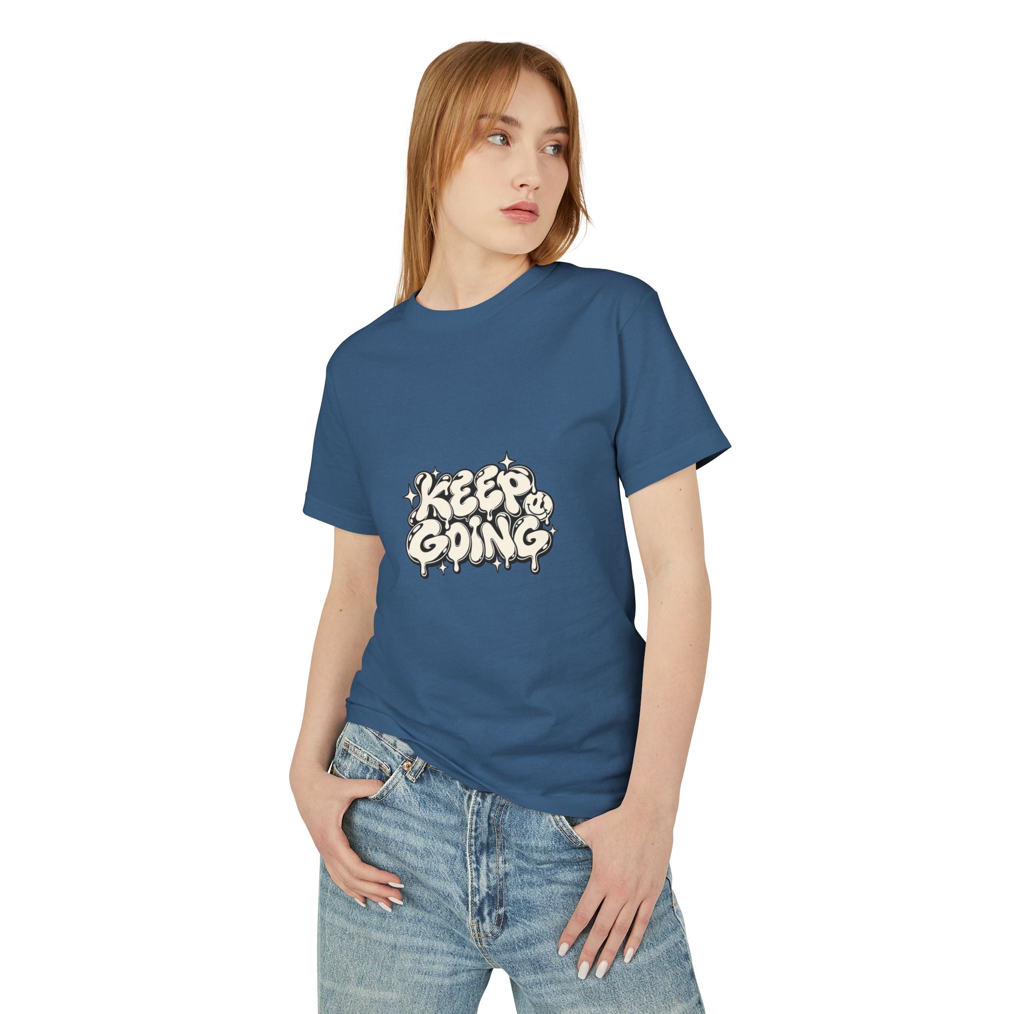 Keep Going / Own Your Story Tee — Inspirational Graphic T-Shirt