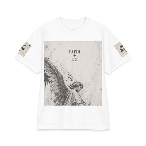 Max Heavyweight Tee — 90s Oversized Streetwear Tee — Front view | madeyourmark