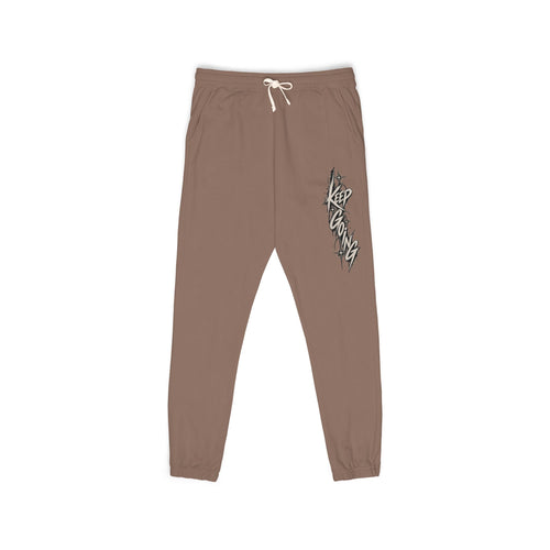 Garment-Dyed Fleece Sweatpants — Vintage Streetwear Joggers — Back view | madeyourmark