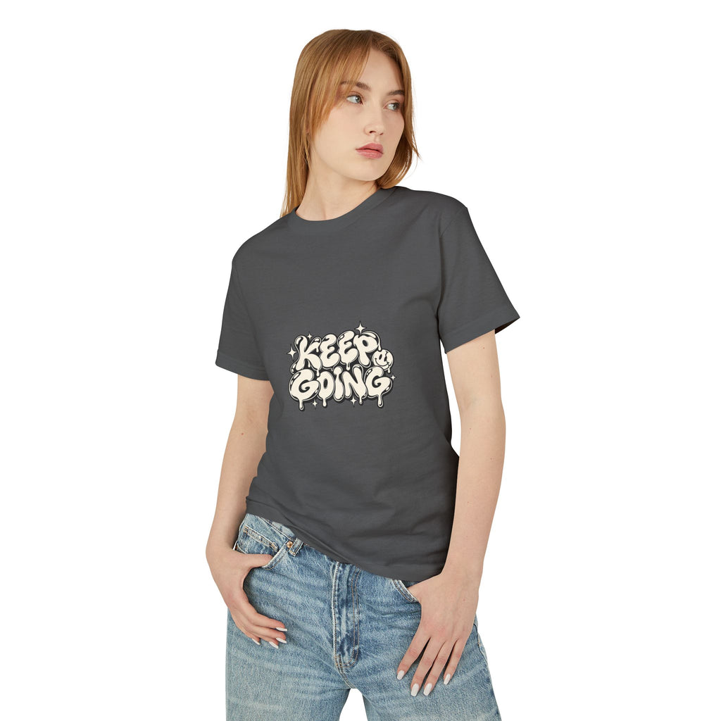 Keep Going / Own Your Story Tee — Inspirational Graphic T-Shirt