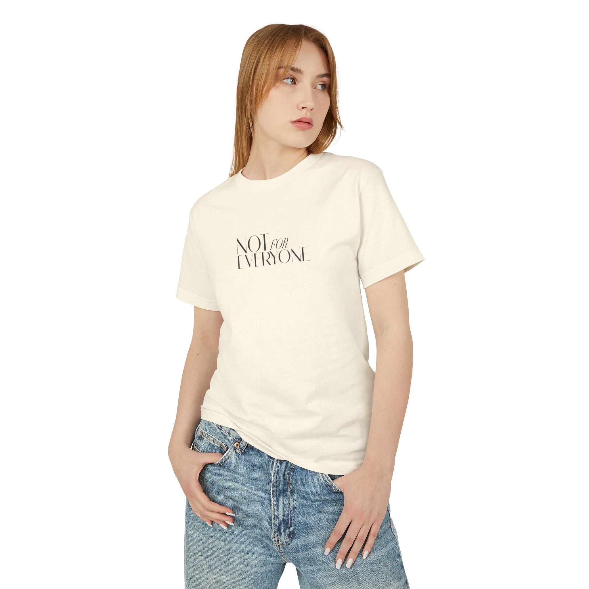 Stay True to Yourself Tee — "Not For Everyone" Graphic Cotton Shirt — product photo 10 of 20 | madeyourmark