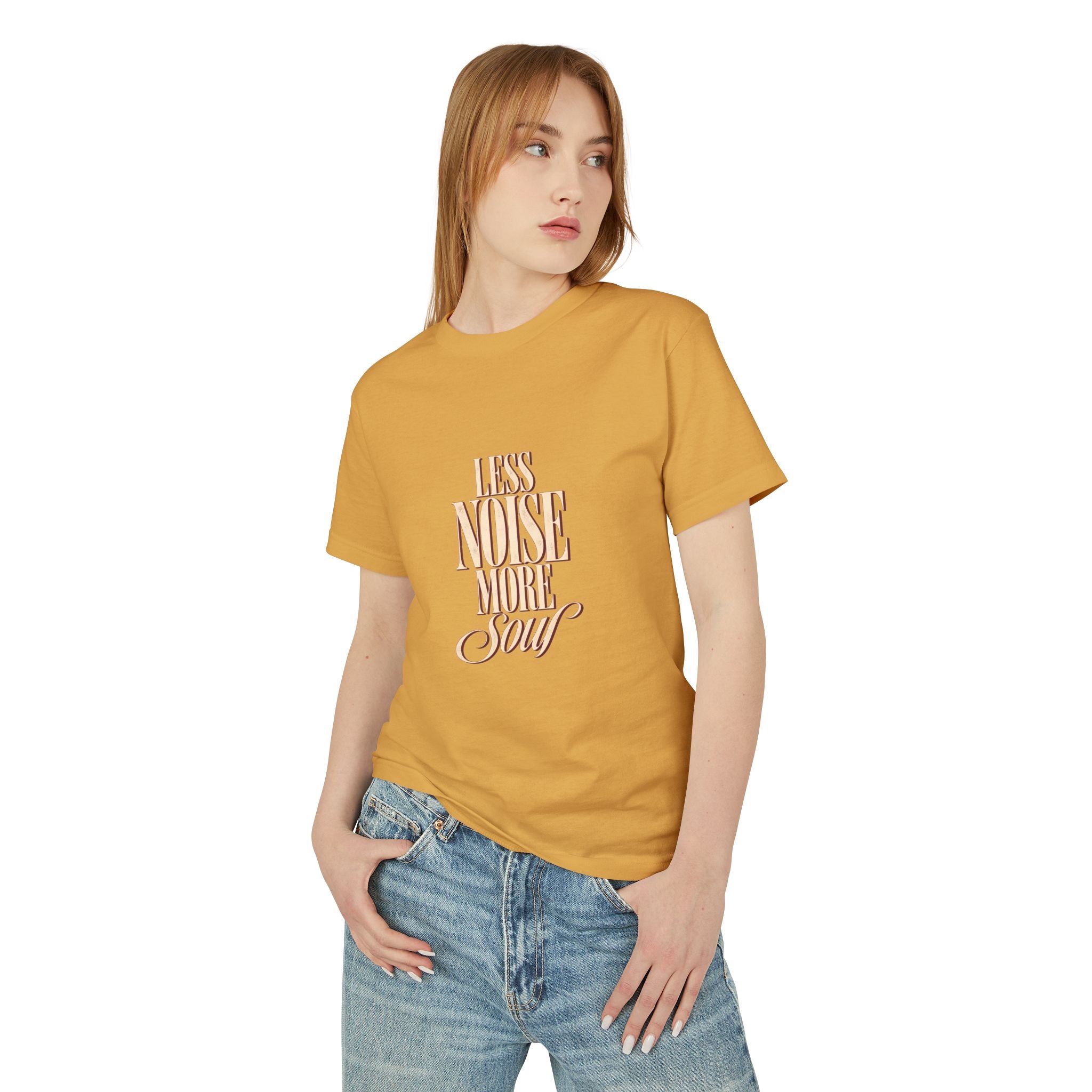 Less Noise More Soul Tee — product photo 12 of 24 | madeyourmark