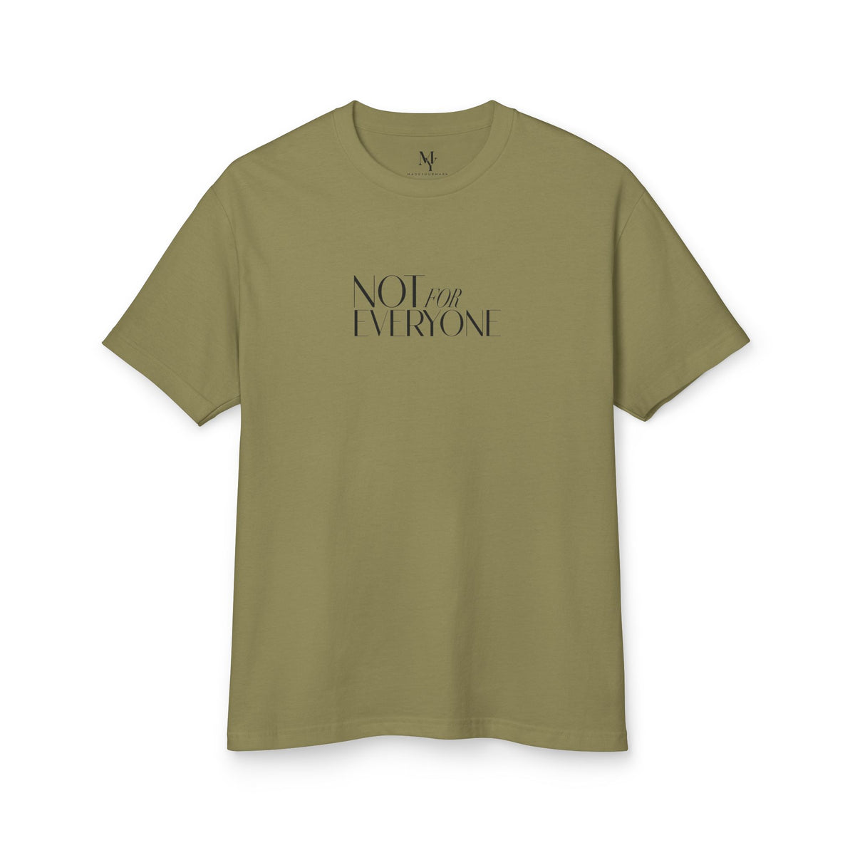 Stay True to Yourself Tee — "Not For Everyone" Graphic Cotton Shirt — product photo 4 of 20 | madeyourmark