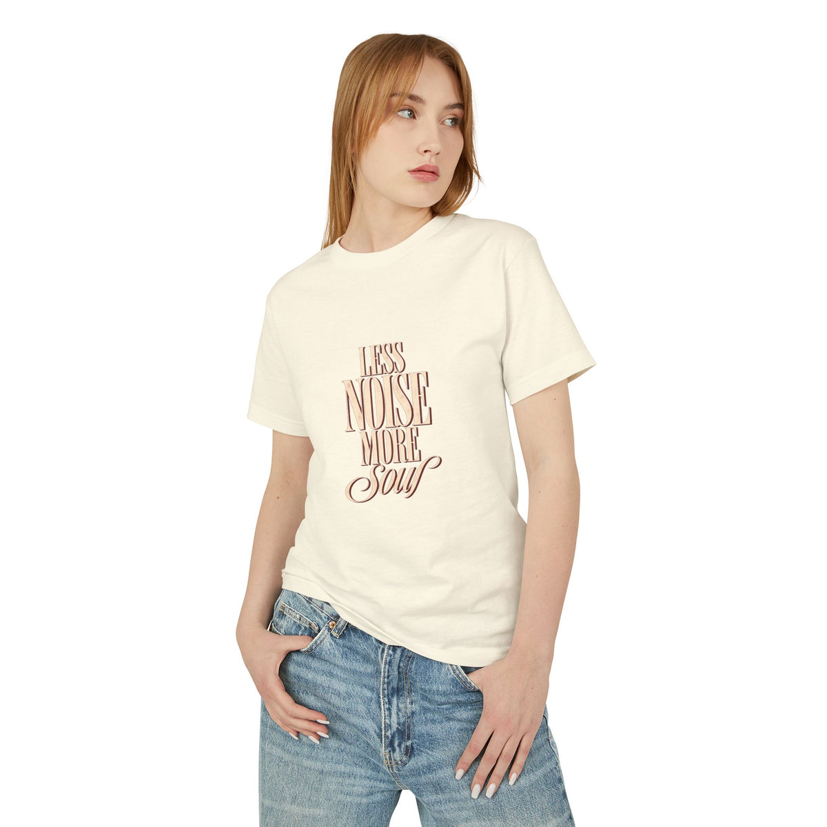 Less Noise More Soul Tee — product photo 9 of 24 | madeyourmark