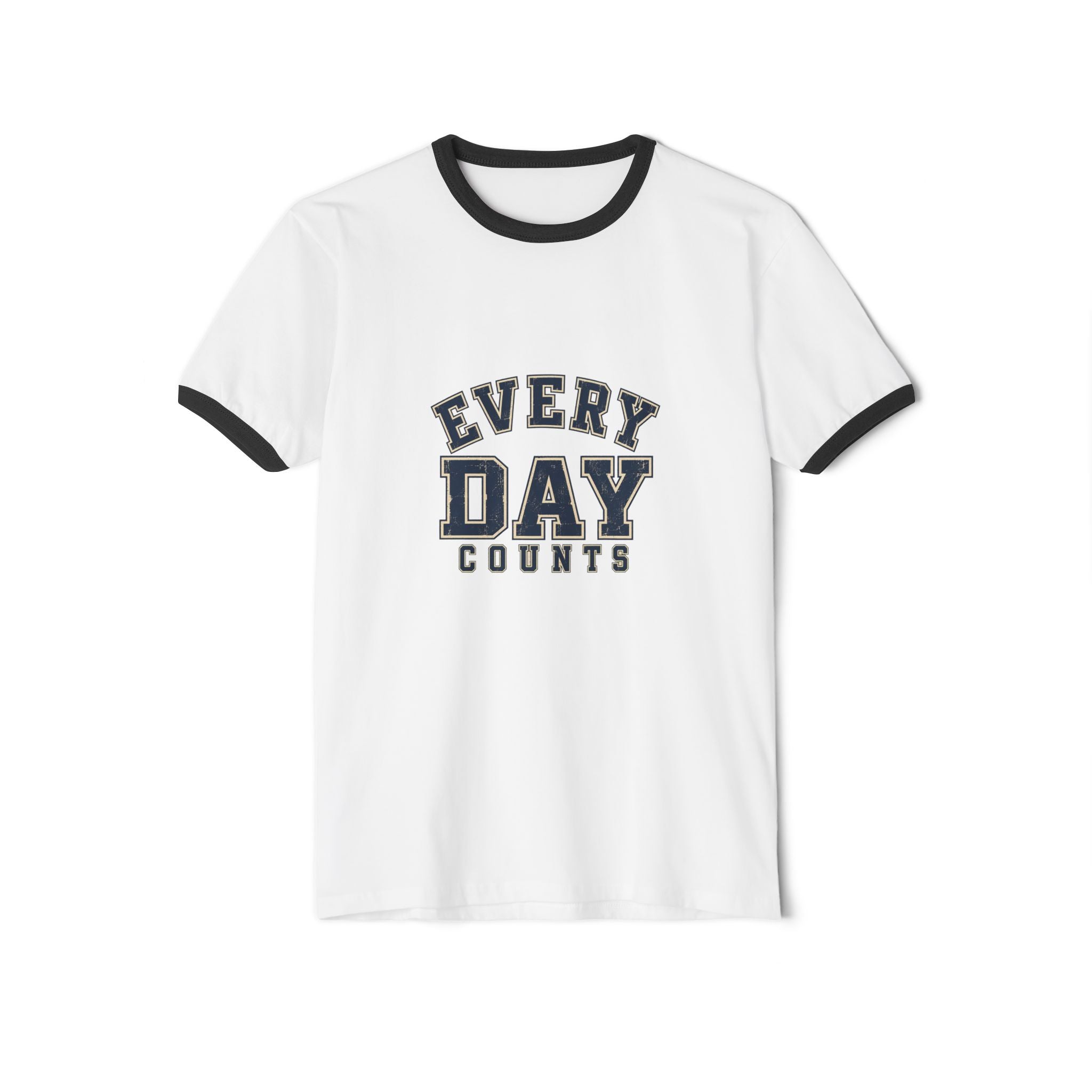 Every Day Counts Ringer T-Shirt — product photo 14 of 16 | madeyourmark