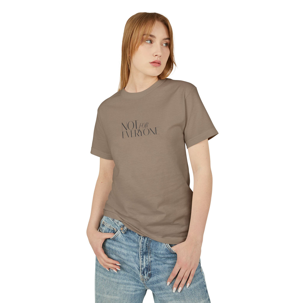Stay True to Yourself Tee — "Not For Everyone" Graphic Cotton Shirt — product photo 15 of 20 | madeyourmark