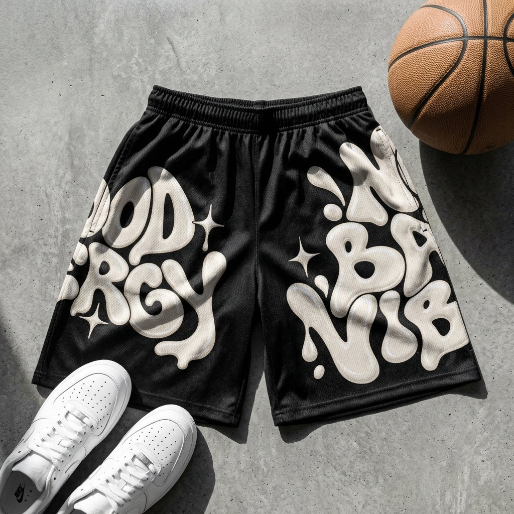 Basketball shorts — Streetwear Flat Lay | Generated by Modelize